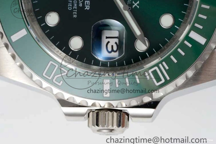 MiroTime 0401 Submariner 116610 LV Green Ceramic APSF 1:1 Best Edition on SS Bracelet VR Stretchable 2376